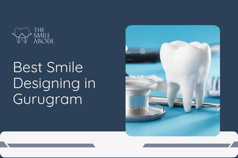 An implantologist explaining dental implant treatment in Gurugram