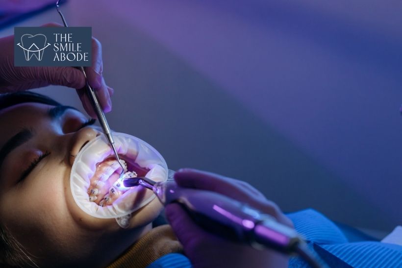 Root canal specialist performing comfortable dental treatment
