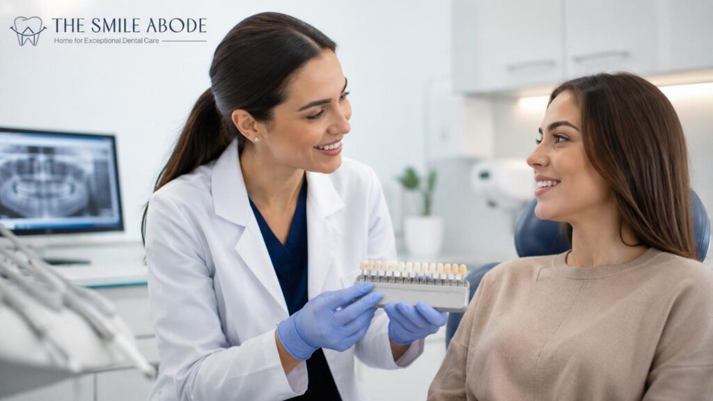 Zoom teeth whitening treatment at dental clinic in Gurugram