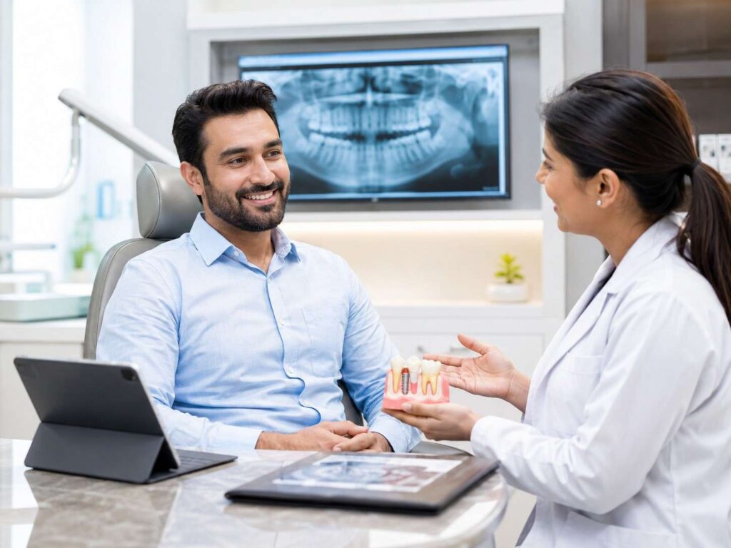 Dental implant treatment in Gurugram at The Smile Abode