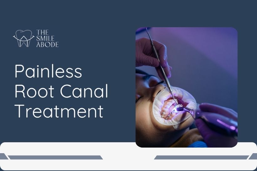 Dr Anirudh Garg performing painless root canal treatment at The Smile Abode, Gurugram